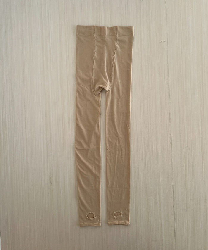 BACKYARD FAMILY「タイツ ベージュ 70デニール 通販 レディース 肌色 透けない ストッキング風 素肌見え 薄手」|その他|