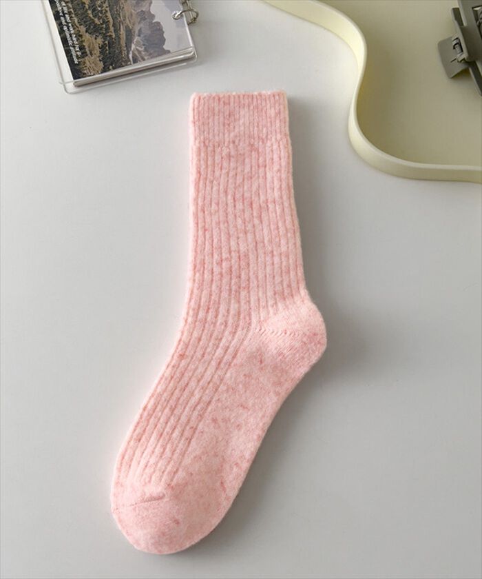 BACKYARD FAMILY「Diamond Hearts ソックス レディース 暖かい 通販 靴下 くつ下 リブソックス」|ソックス|