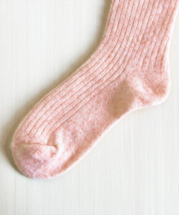 BACKYARD FAMILY「Diamond Hearts ソックス レディース 暖かい 通販 靴下 くつ下 リブソックス」|ソックス|