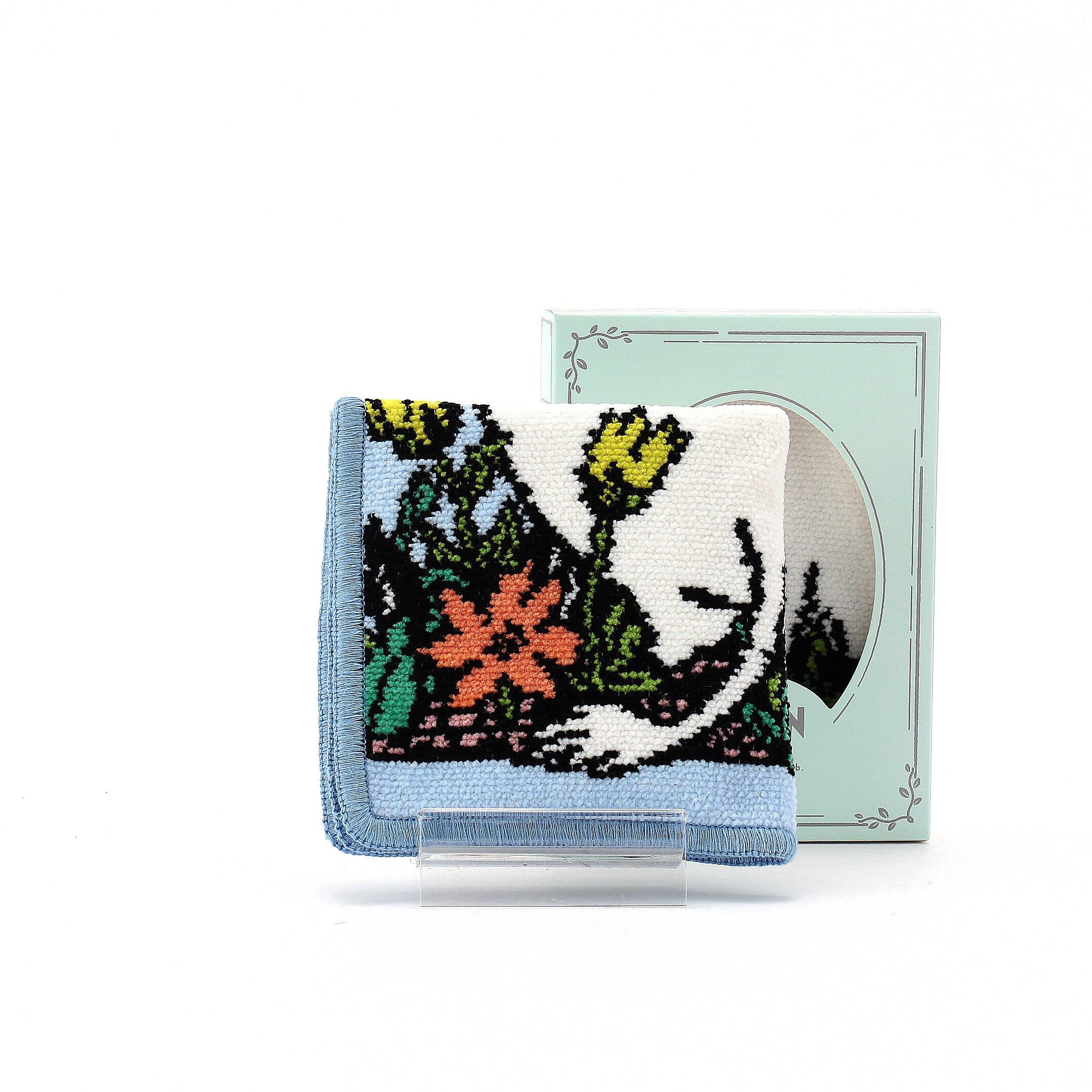 銀座かねまつ「シェニール織　ミニタオル　【MOOMIN&times;KANEMATSU Lab.コラボ商品／環境配慮型商品】」|ハンカチ|