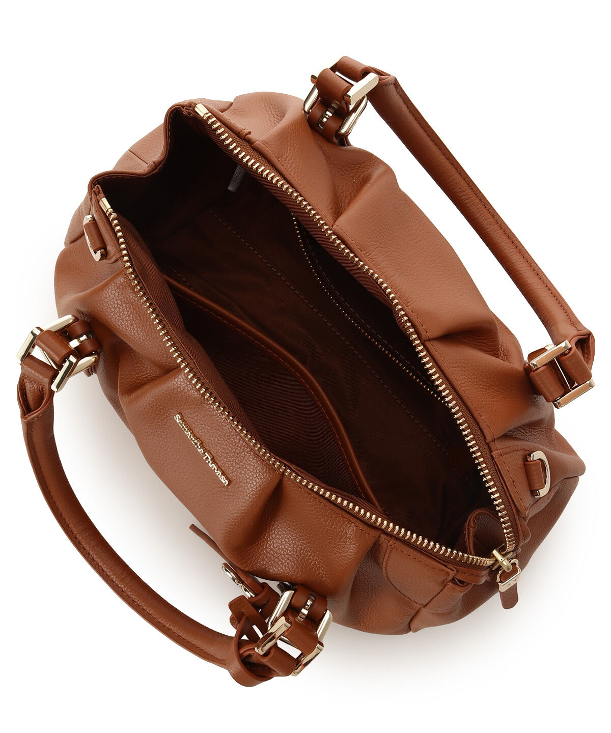 Samantha Thavasa「タックデザインソフトレザーハンドバッグ」|ハンドバッグ|