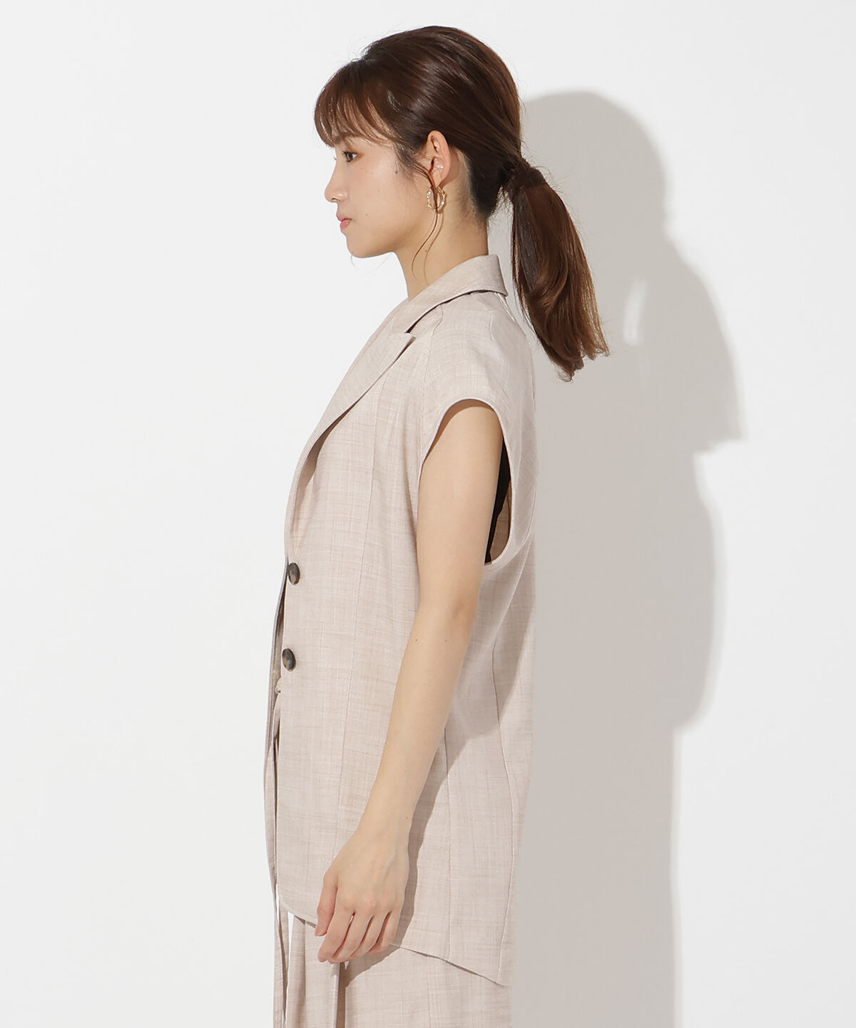 アンドクチュール「麻調サファリジレ」|その他|