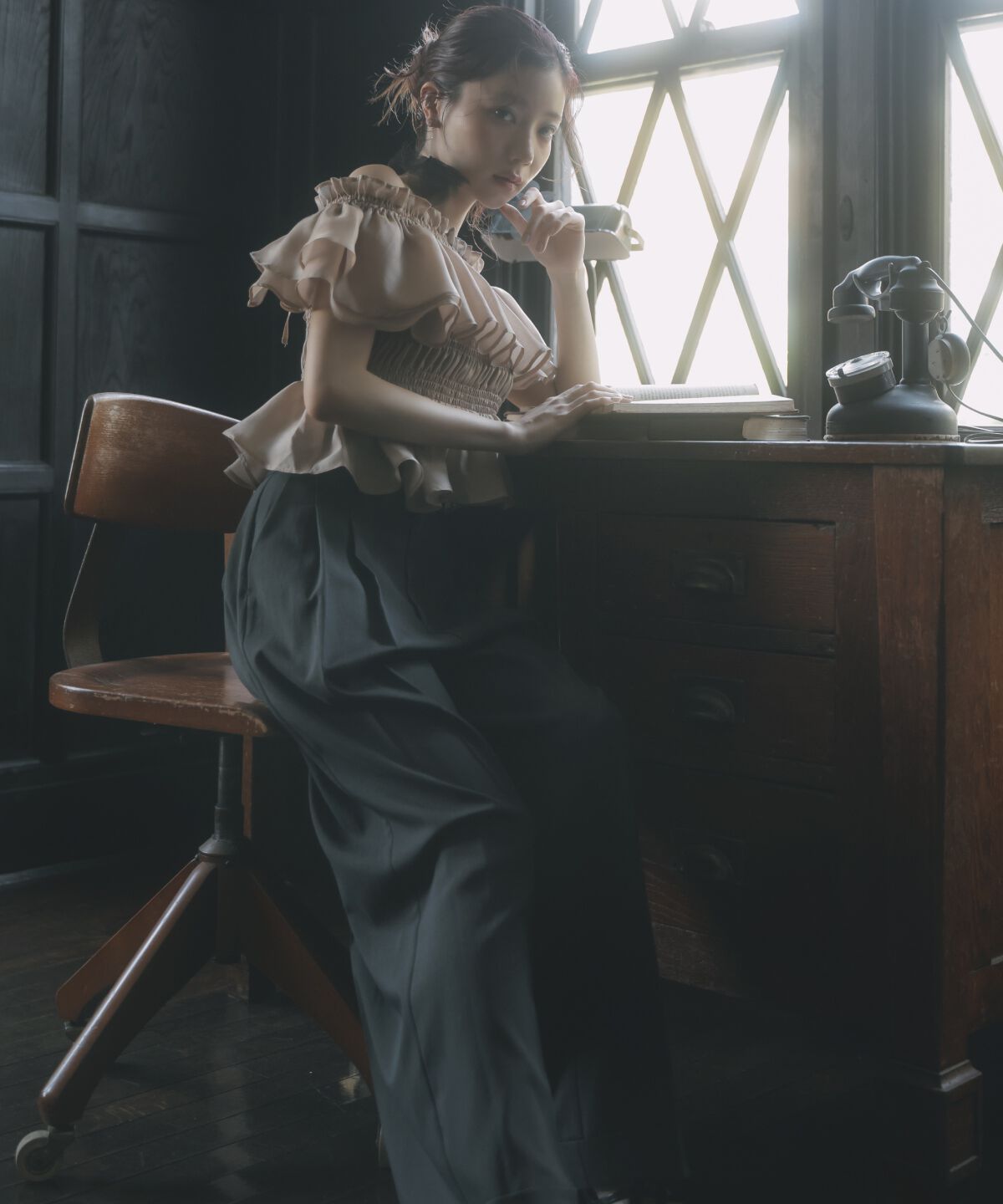 アンドクチュール「2タックワイドパンツ」|その他|