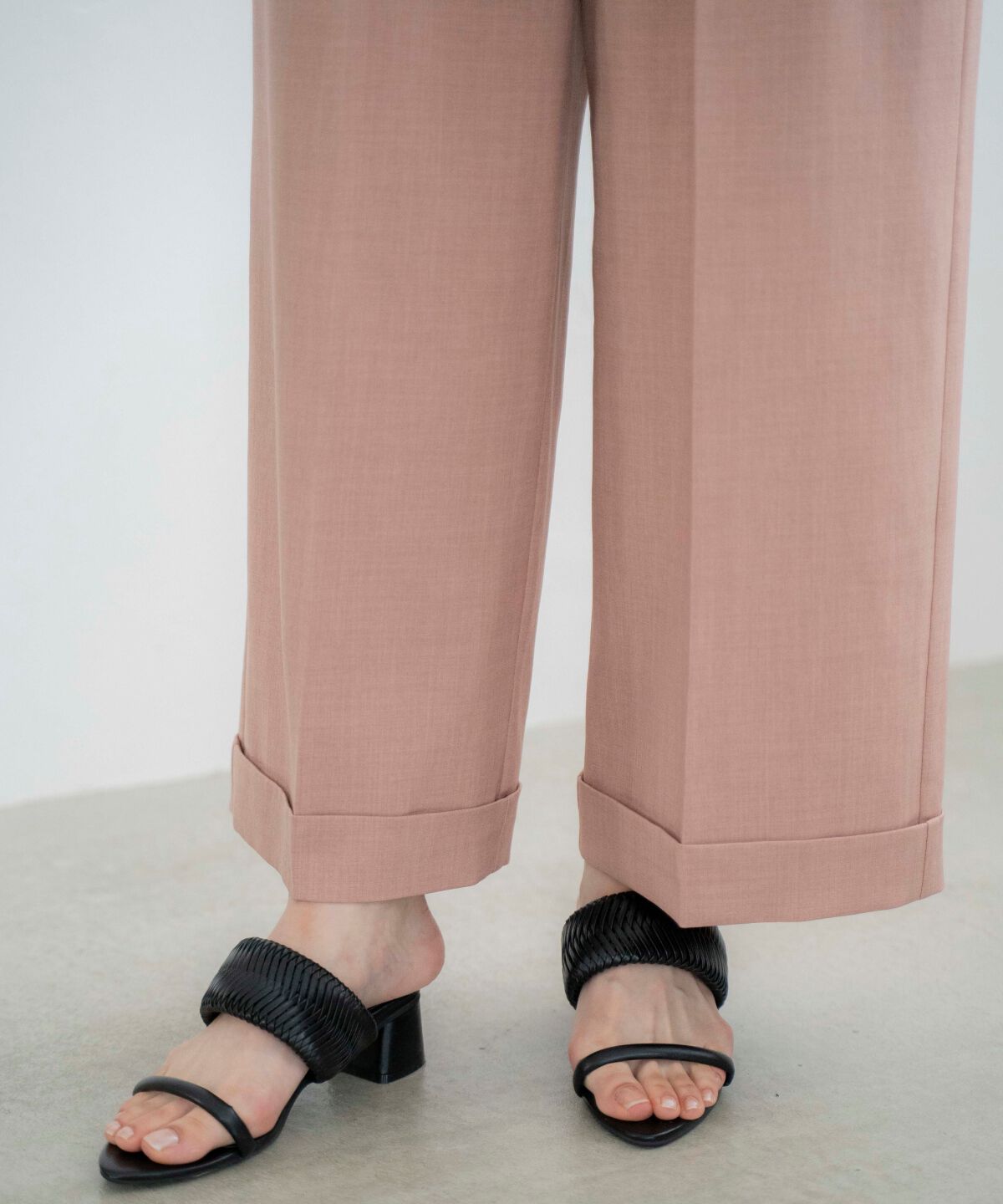 アンドクチュール「2タックワイドパンツ」|その他|