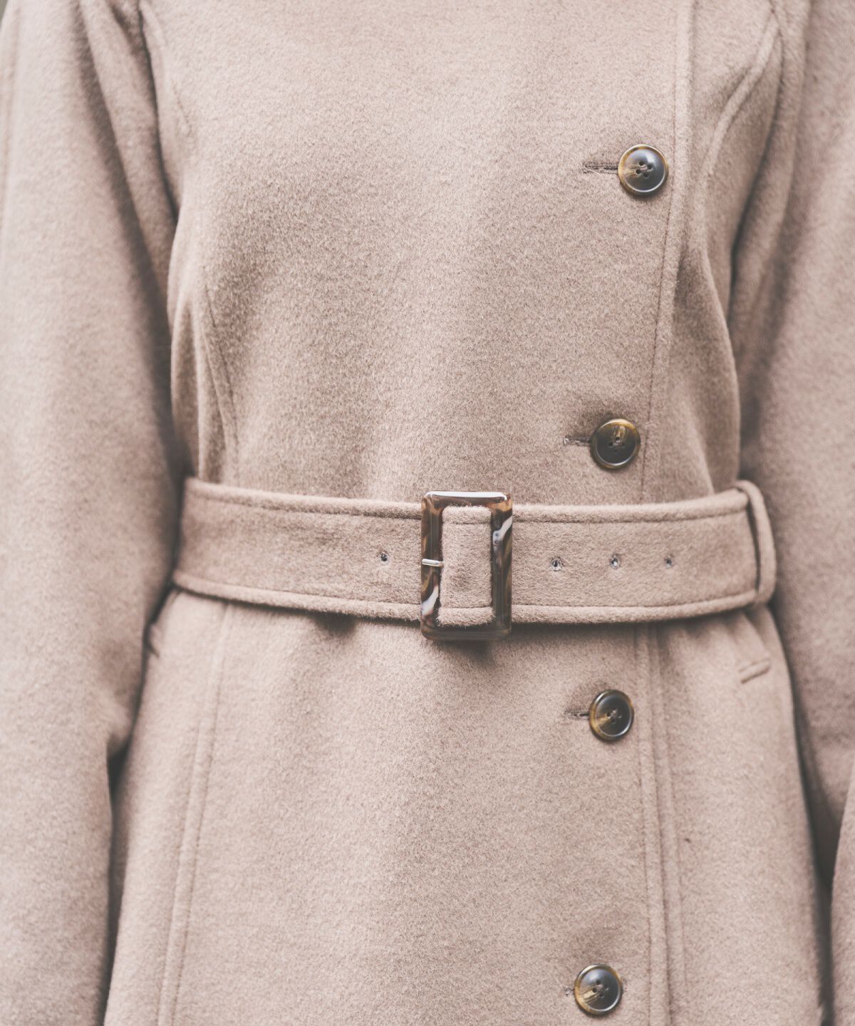 アンドクチュール「ウールビーバーロングコート」|その他|