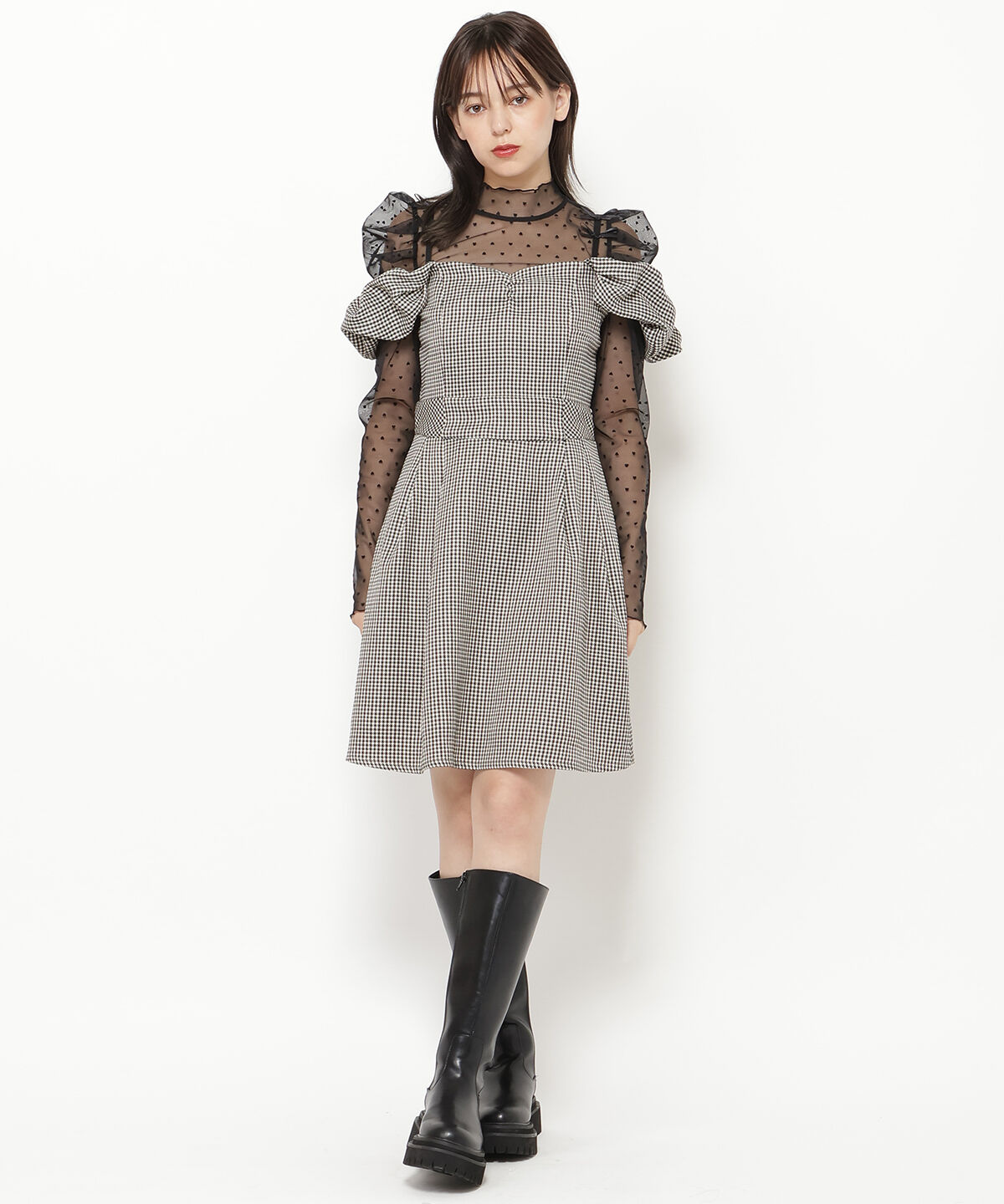 REDYAZEL「2wayショルダーフレアミニワンピース」|ワンピース|