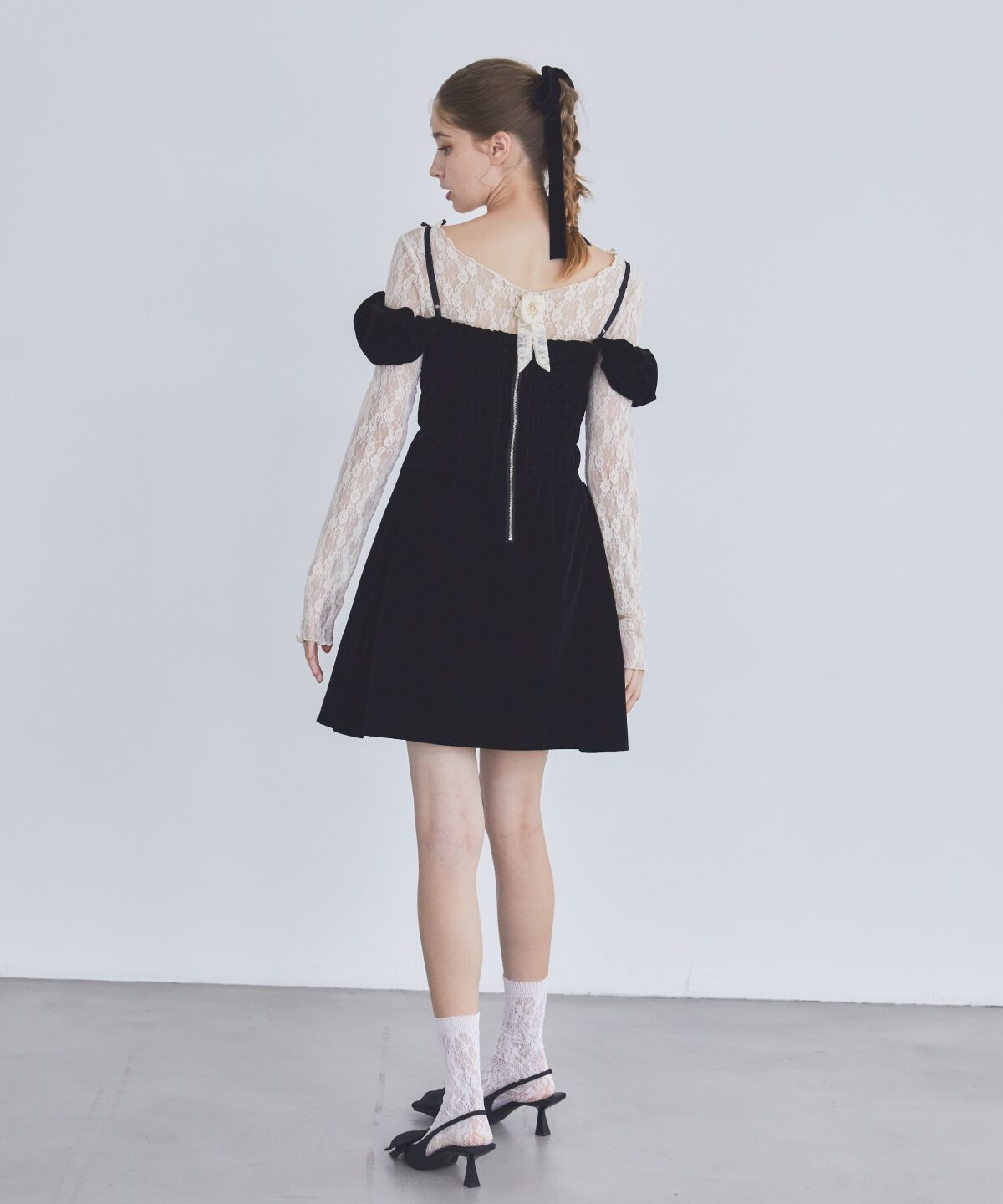 REDYAZEL「2wayショルダーフレアミニワンピース」|ワンピース|