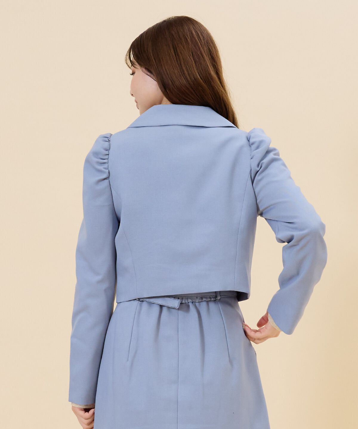 REDYAZEL「ウーリッシュショートダブルジャケット」|テーラードジャケット|