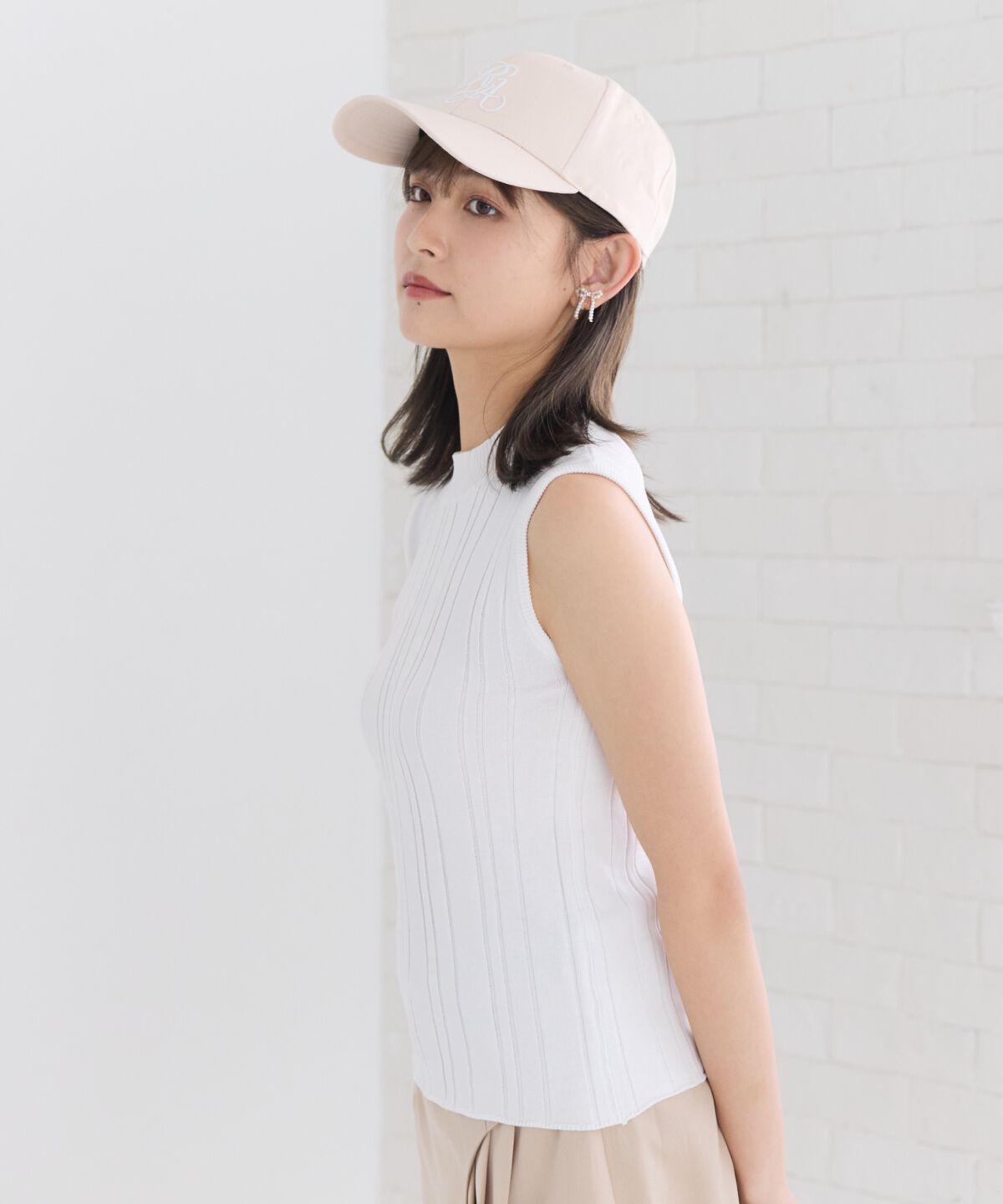 REDYAZEL「ランダムリブニット」|キャミソール|