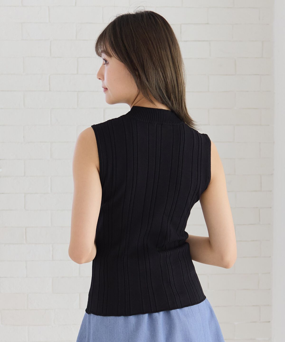 REDYAZEL「ランダムリブニット」|キャミソール|