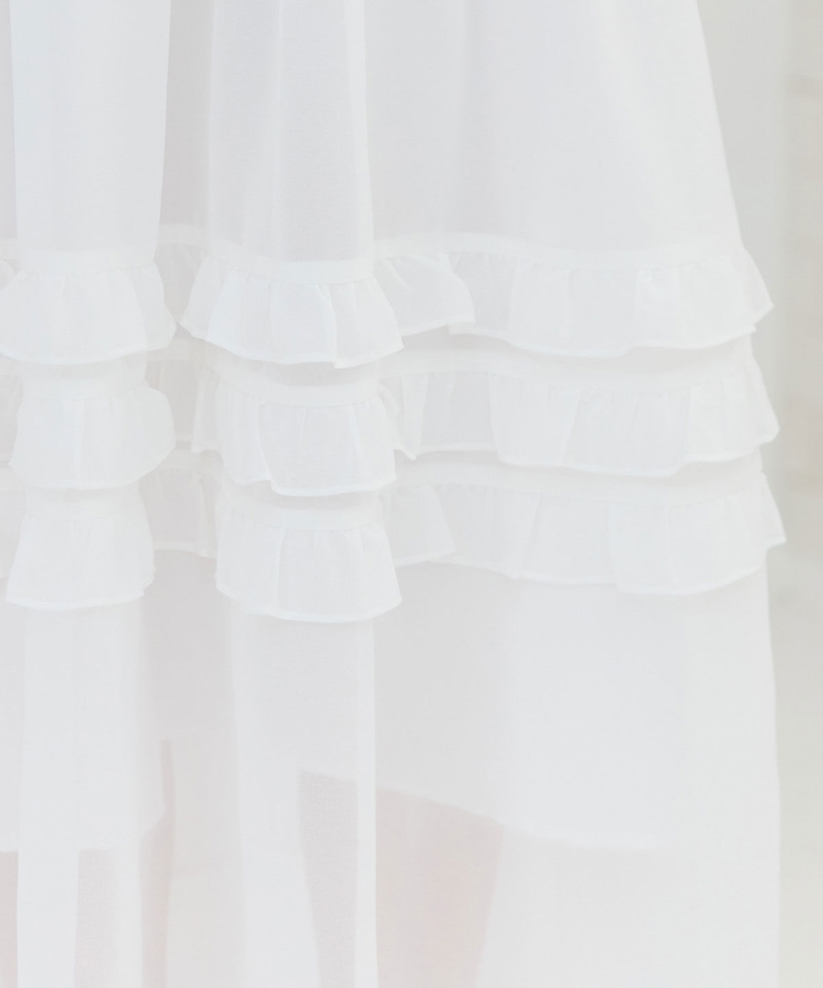 REDYAZEL「ビスチェ&times;メニーフリルティアードワンピース」|ワンピース|