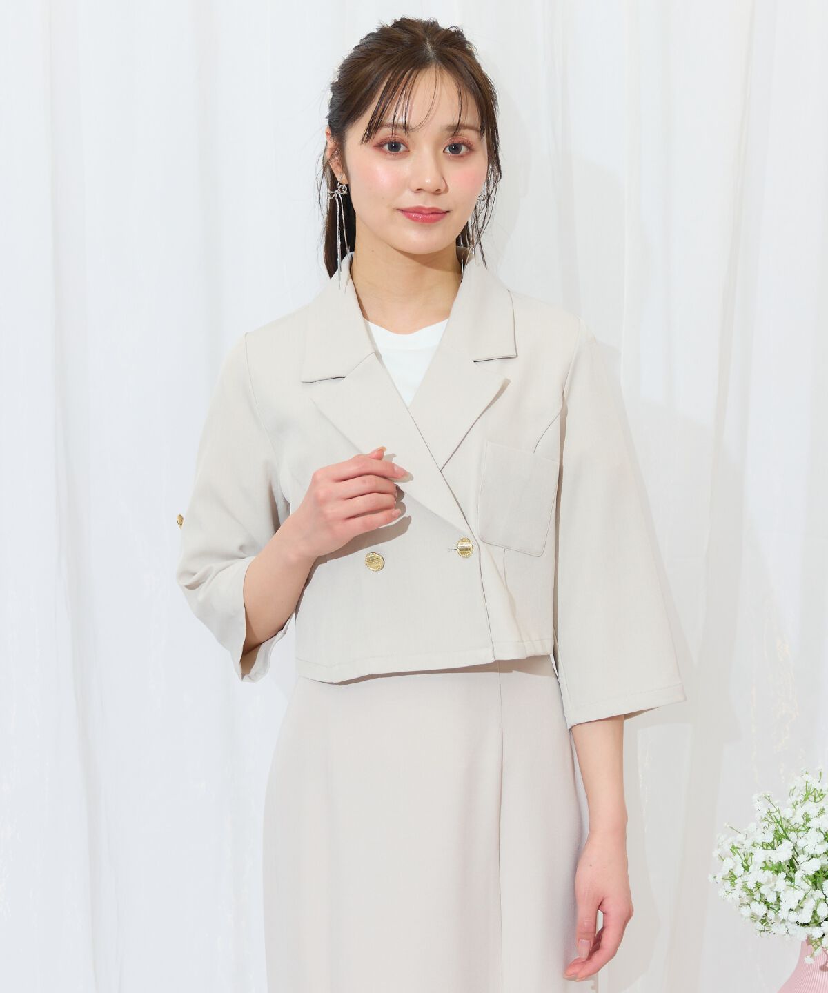 WILLSELECTION「エンブレム付きショートジャケット」|その他|