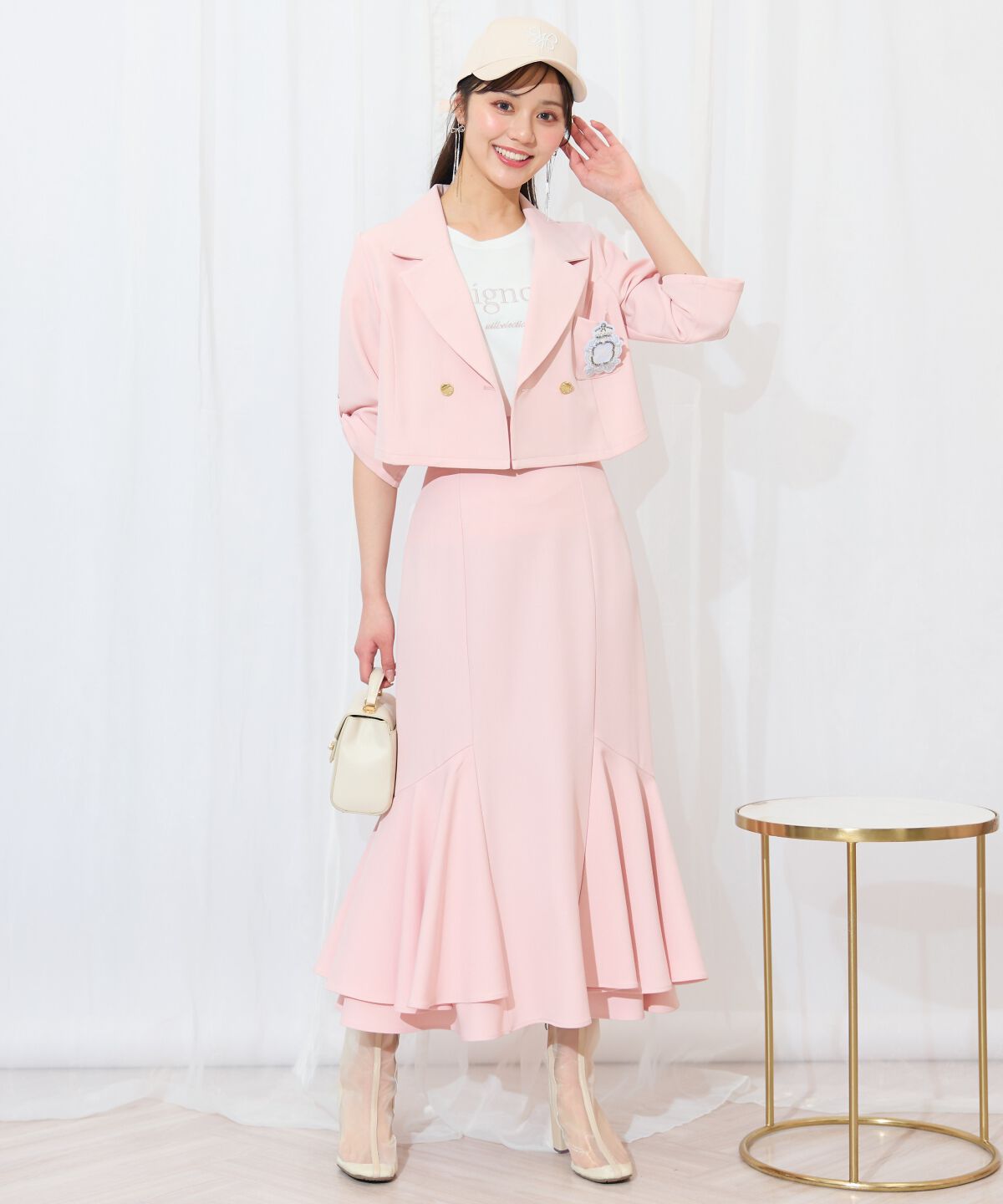 WILLSELECTION「エンブレム付きショートジャケット」|その他|