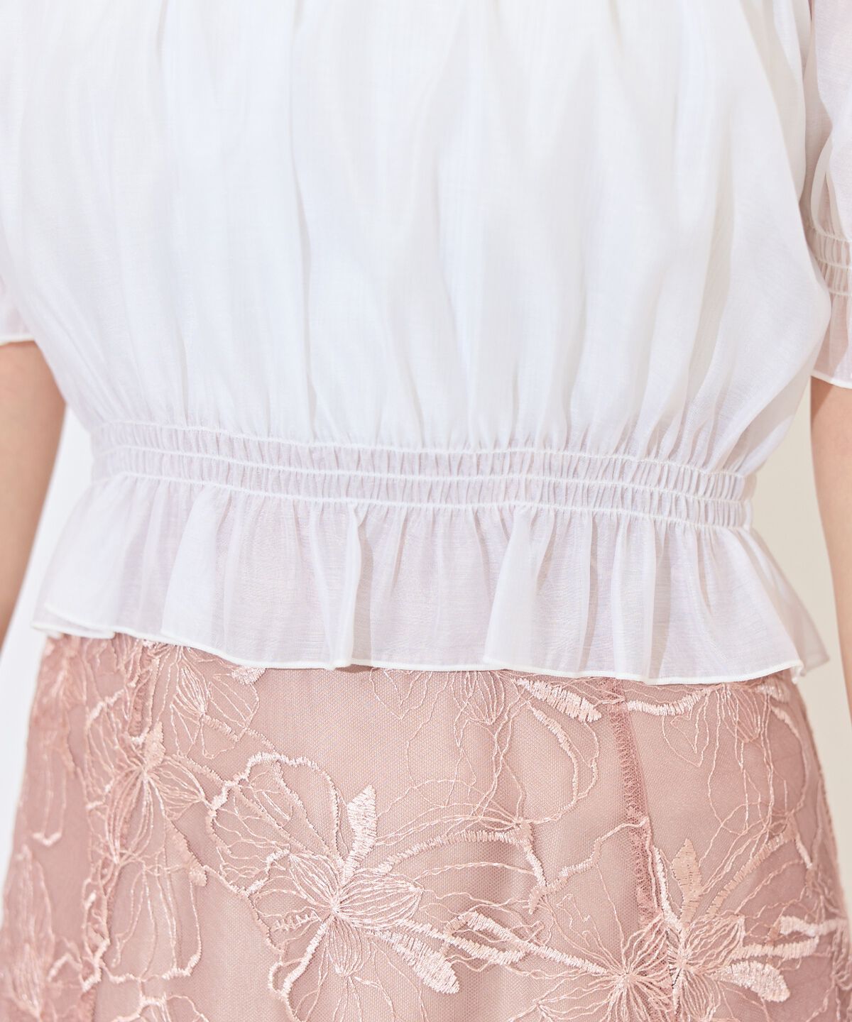 WILLSELECTION「レイヤード風オフショルカットトップス」|Tシャツ・カットソー|