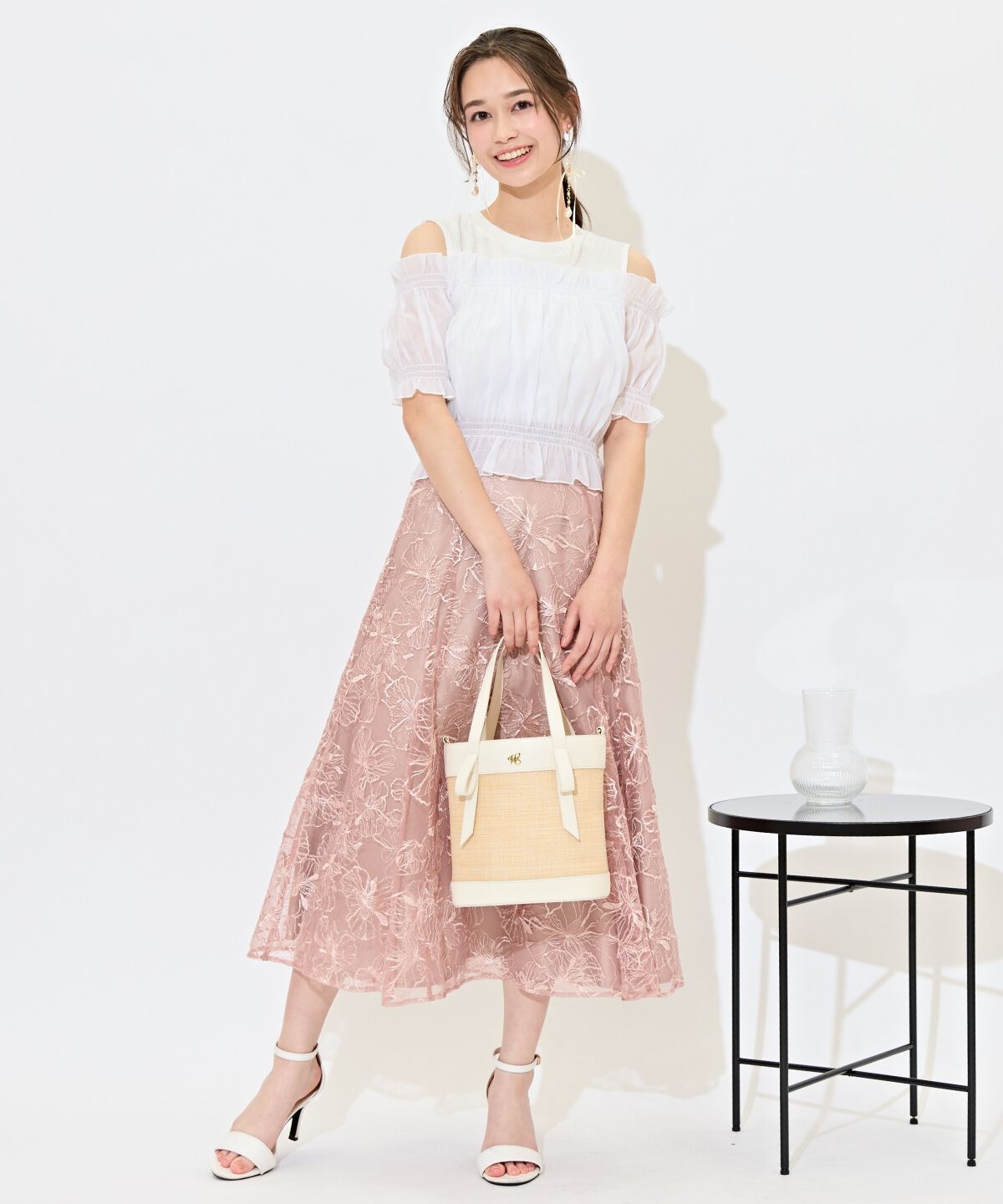 WILLSELECTION「レイヤード風オフショルカットトップス」|Tシャツ・カットソー|