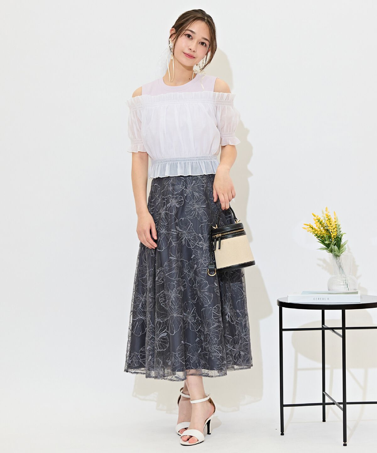 WILLSELECTION「レイヤード風オフショルカットトップス」|Tシャツ・カットソー|