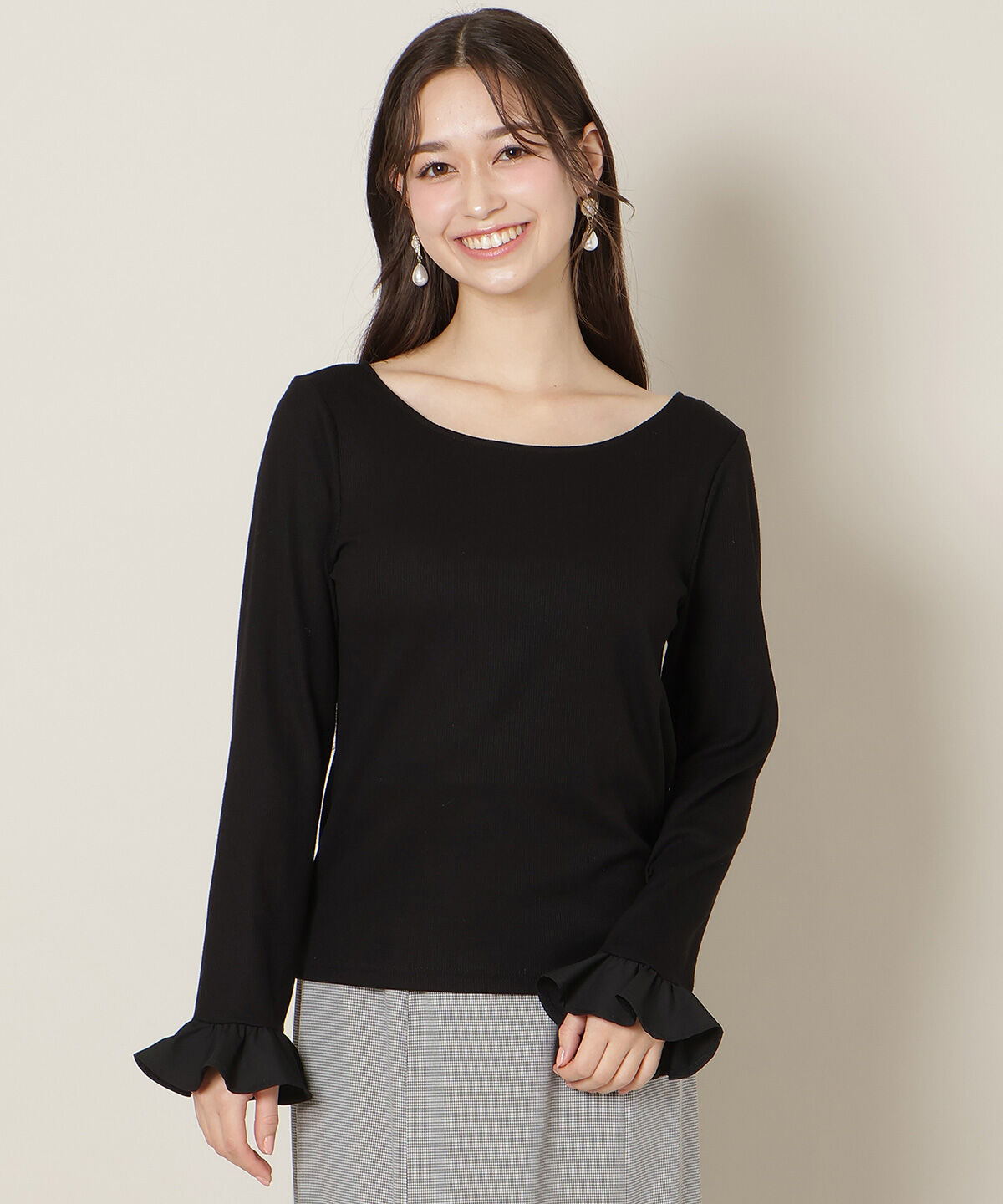 WILLSELECTION「フリルカフスインナートップス」|Tシャツ・カットソー|