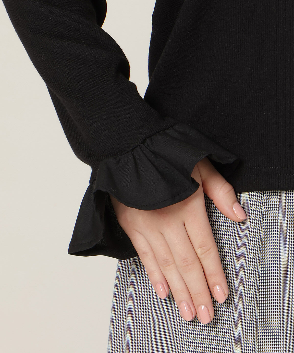 WILLSELECTION「フリルカフスインナートップス」|Tシャツ・カットソー|