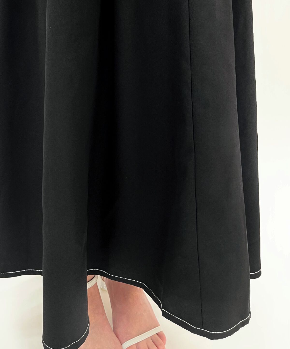 WILLSELECTION「ナローリボンラッフルフリルワンピース」|ワンピース|