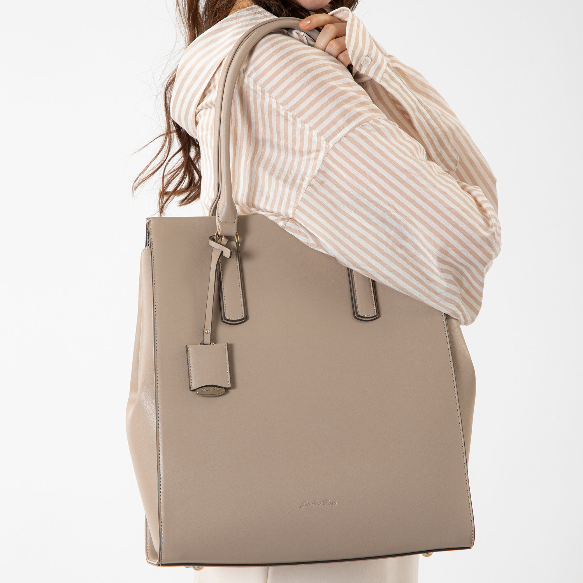 Jewelna Rose「Jewelna Rose OLバッグ エト トートバッグ 縦型 A4サイズ 13.3インチPC収納 11932」|トートバッグ|