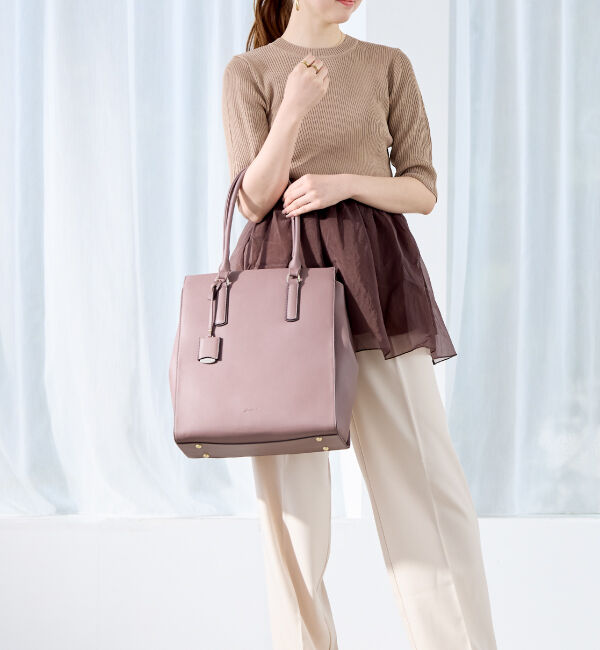 Jewelna Rose「Jewelna Rose OLバッグ エト トートバッグ 縦型 A4サイズ 13.3インチPC収納 11932」|トートバッグ|