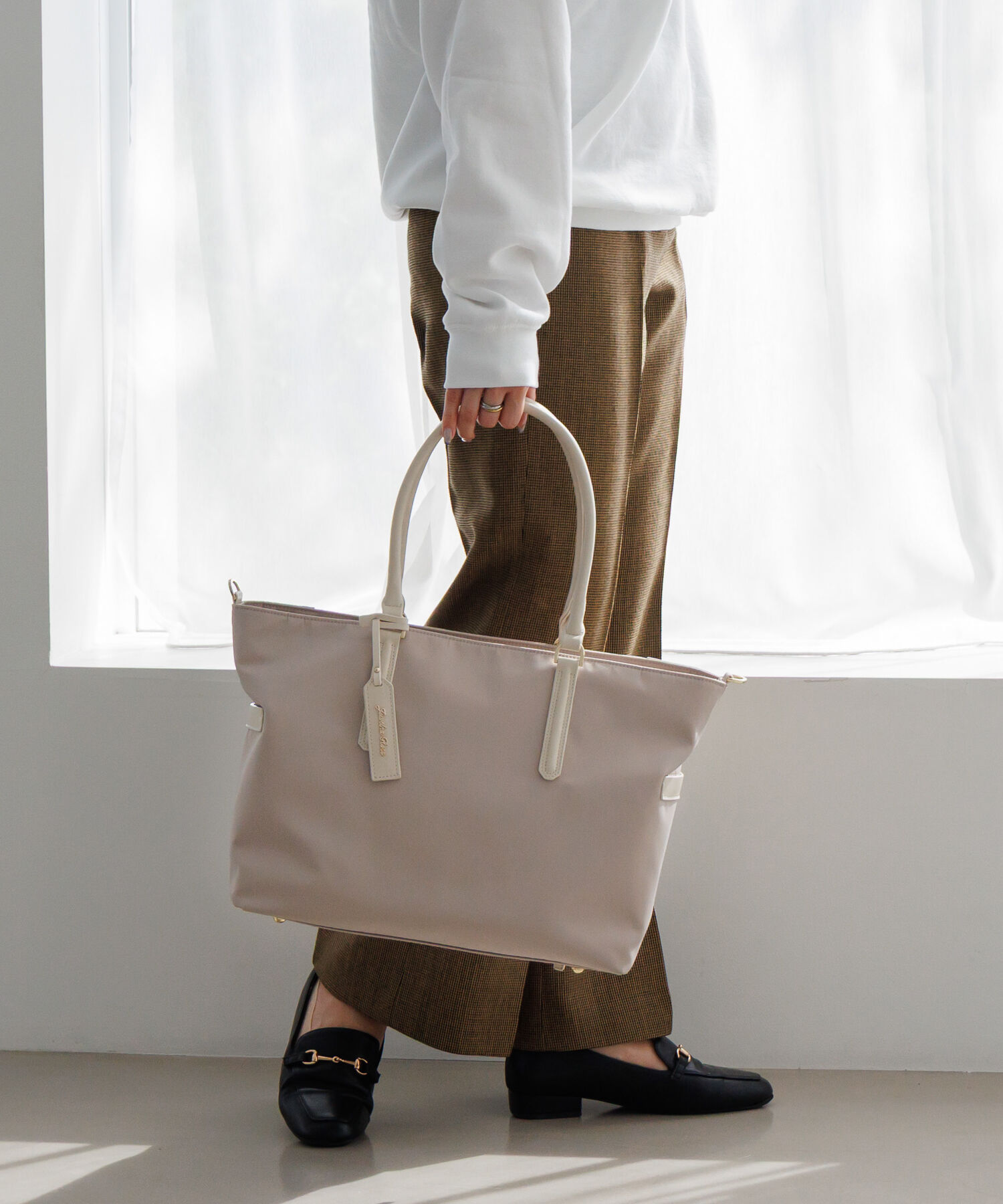 Jewelna Rose「Jewelna Rose グレタ ナイロントートバッグ A4 16251」|ショルダー・メッセンジャー|