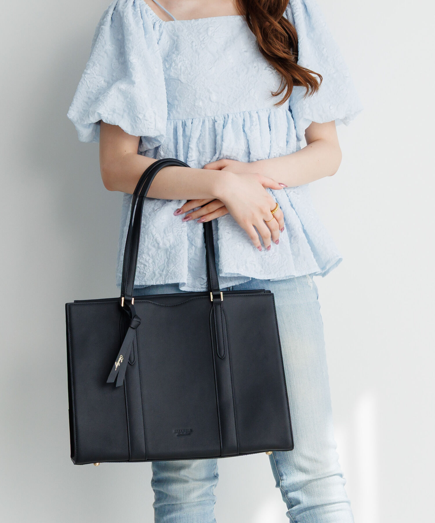 Jewelna Rose「Jewelna Rose フィンリー レザートート A4/13.3インチPC収納 65591」|トートバッグ|