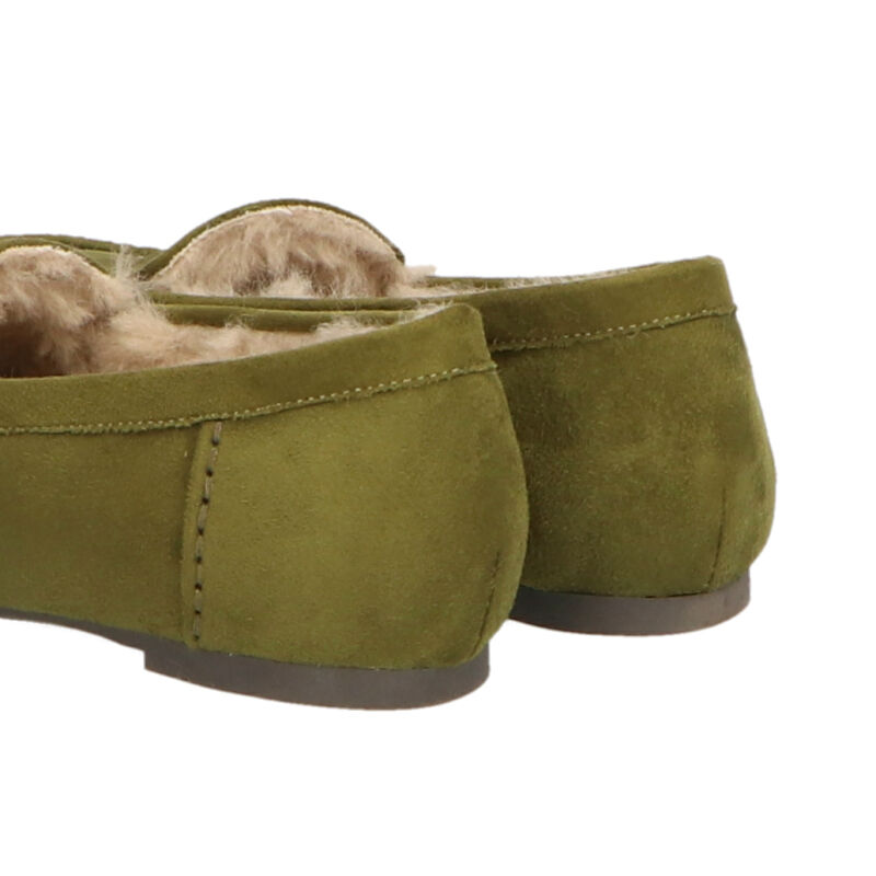 WA Oriental TRaffic「【累計5万足突破】 もこもこ ムートンシューズ /12311 モカシン フェイク ファー 再入荷 フラット」|パンプス|