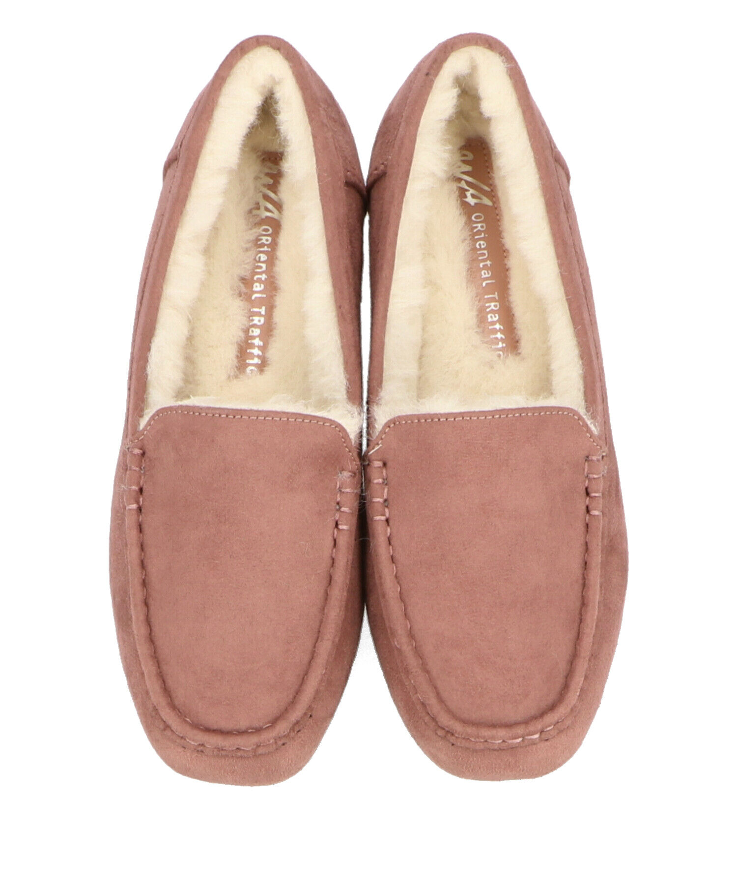 WA Oriental TRaffic「【累計5万足突破】 もこもこ ムートンシューズ /12311 モカシン フェイク ファー 再入荷 フラット」|パンプス|