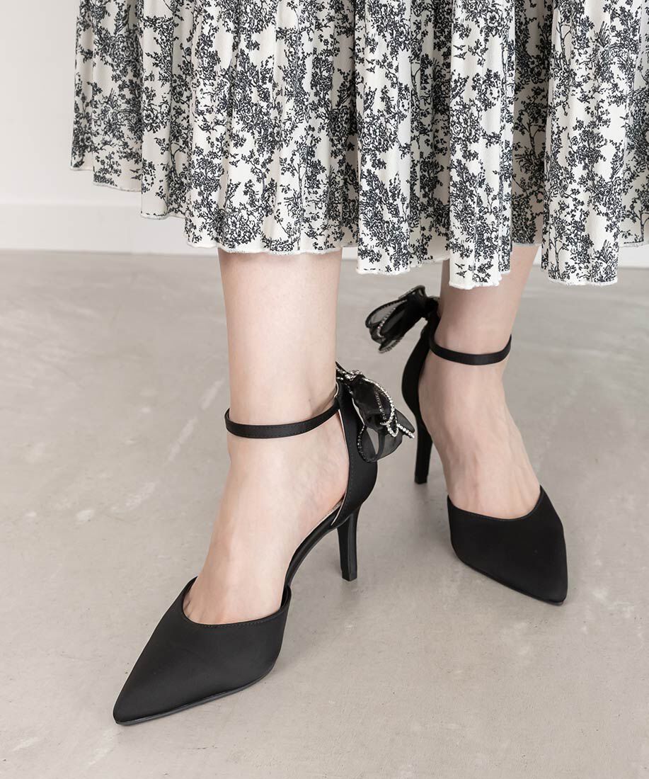  「3WAYリボンセパレートパンプス」|パンプス|