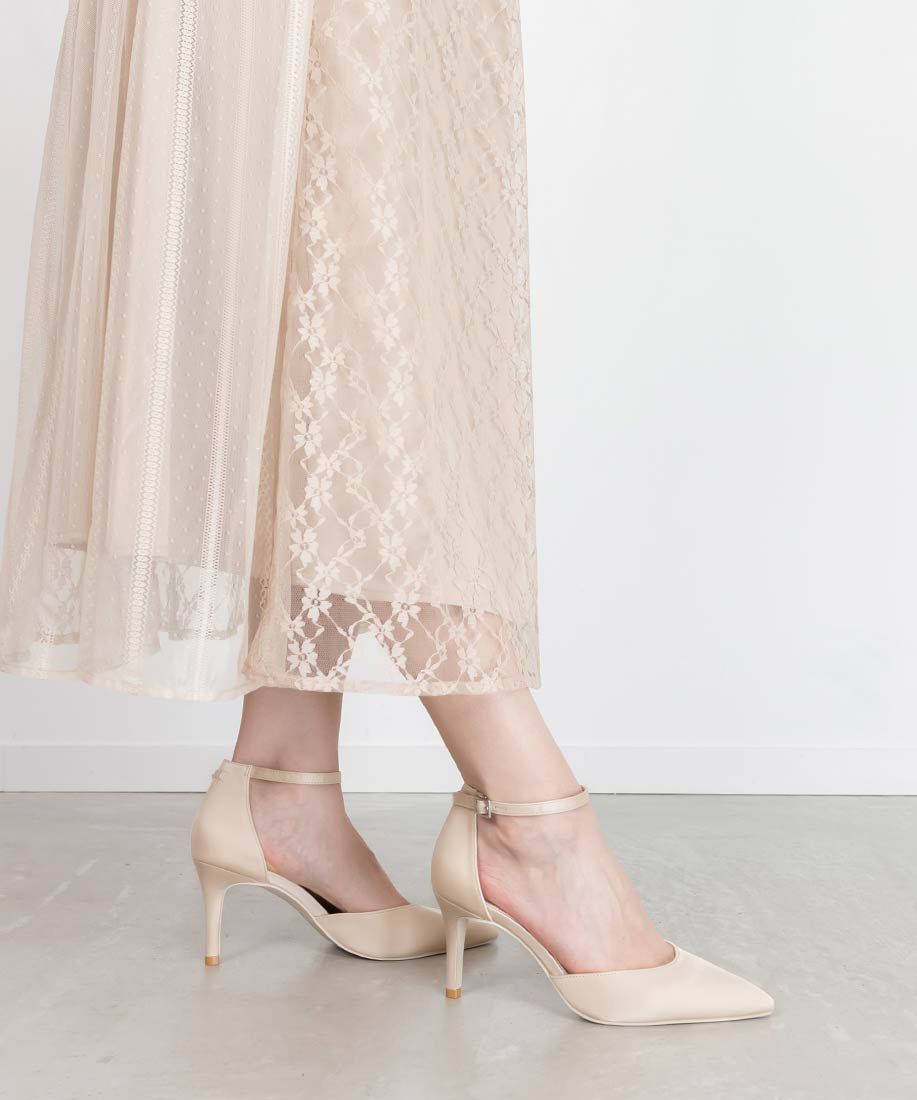  「3WAYリボンセパレートパンプス」|パンプス|