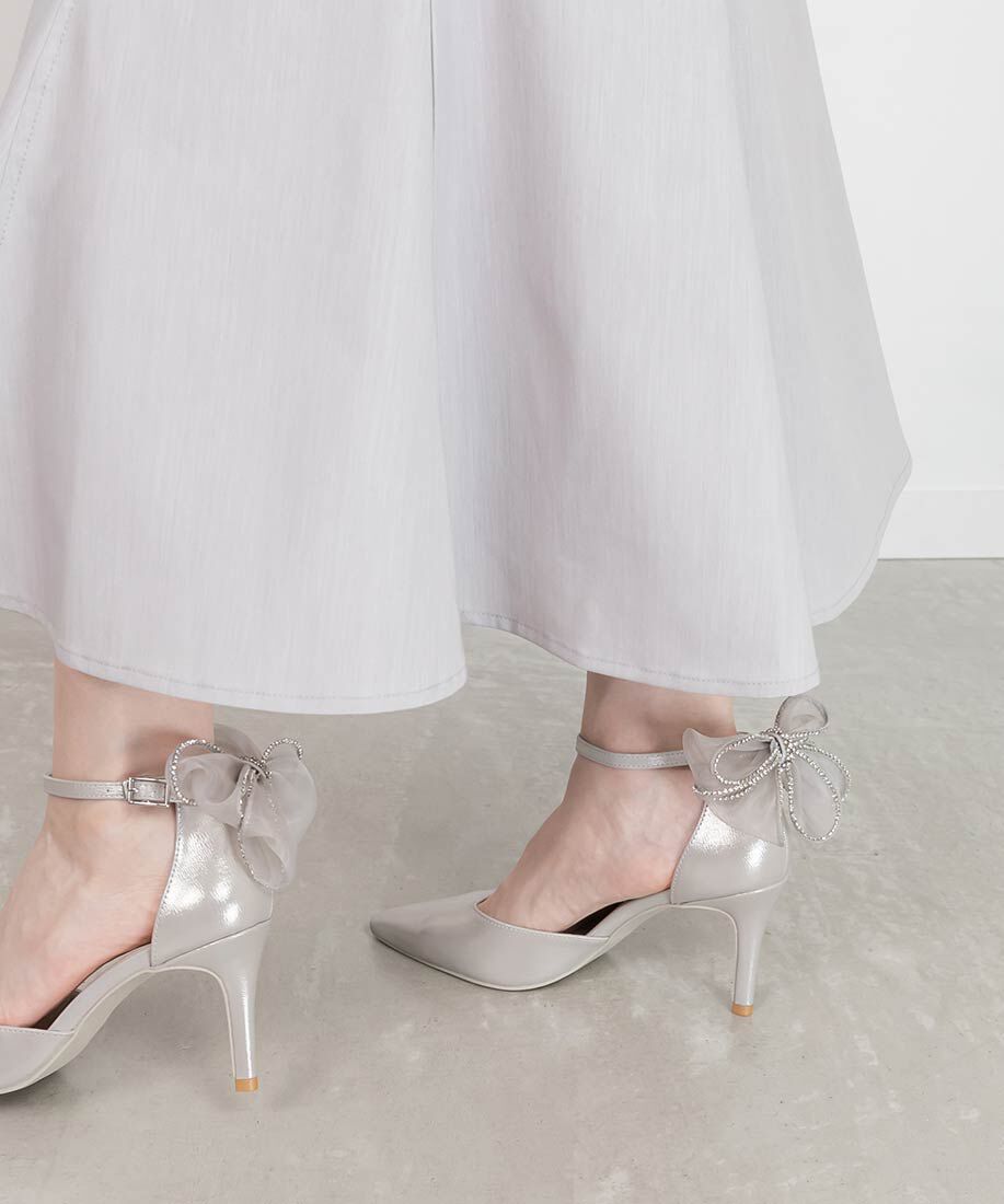  「3WAYリボンセパレートパンプス」|パンプス|