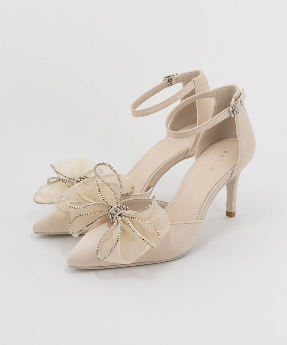  「3WAYリボンセパレートパンプス」|パンプス|