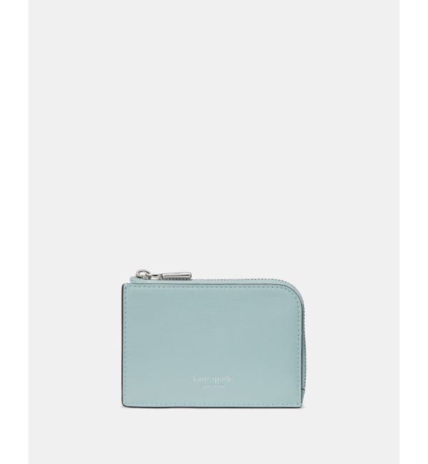 kate spade new york「ミニ ジップ カード ケース」|チャーム・キーホルダー|Bright Sapphire