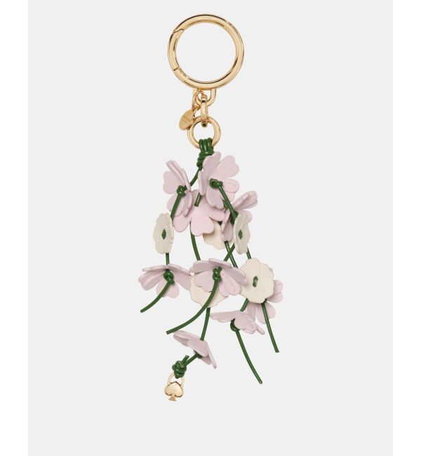 kate spade new york「チャームド フラワー バッグ チャーム」|ストラップ|