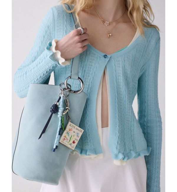 kate spade new york「チャームド マガジン バッグ チャーム」|ストラップ|