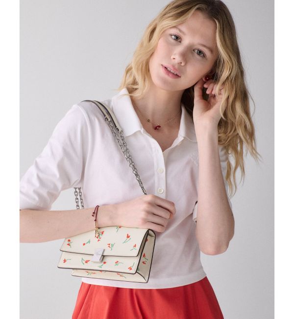 kate spade new york「デコ ヴァイブラント バズ ミニ クロスボディ バッグ」|ショルダー・メッセンジャー|DK CONCH