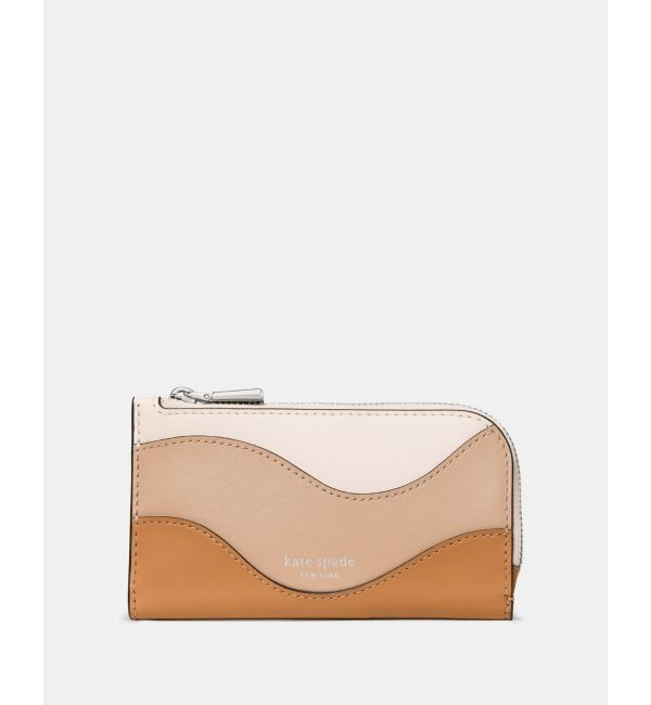 kate spade new york「デヴィン ウェービー バイフォールド ウォレット」|財布|BROWN