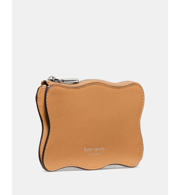kate spade new york「ウェービー ミニ ジップ カード ケース」|財布|