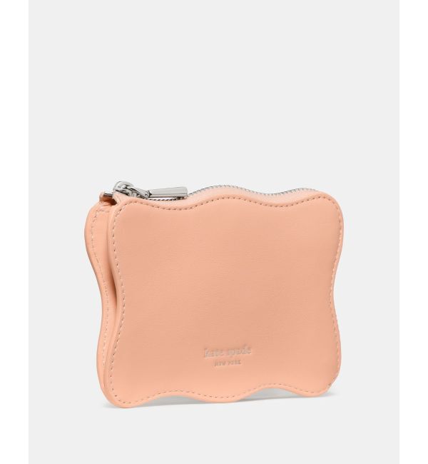 kate spade new york「ウェービー ミニ ジップ カード ケース」|財布|
