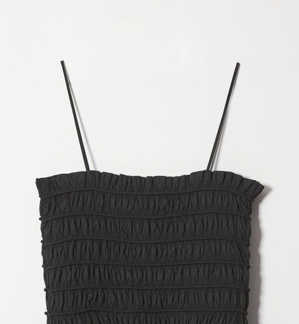 EMMEL REFINES「＜EMMEL REFINES＞EM シャーリング キャミ ワンピース」|ワンピース|