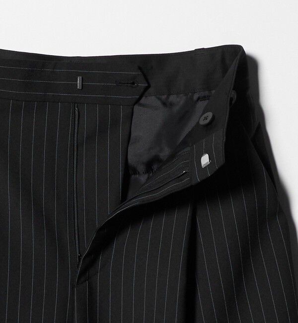 BEAUTY&YOUTH UNITED ARROWS「ポリエステルブレンド カーブパンツ」|スラックス|