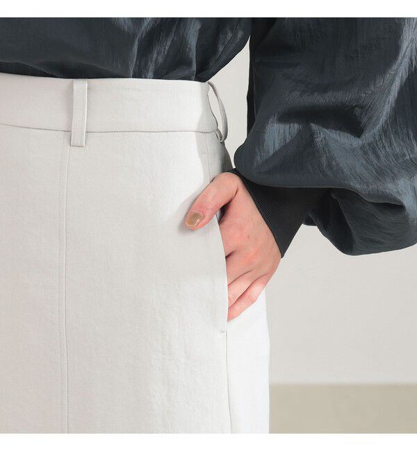 Demi-Luxe BEAMS 「AK+1 / フロント 切り替え スカート」|スカート|