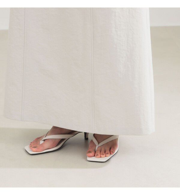 Demi-Luxe BEAMS 「AK+1 / フロント 切り替え スカート」|スカート|