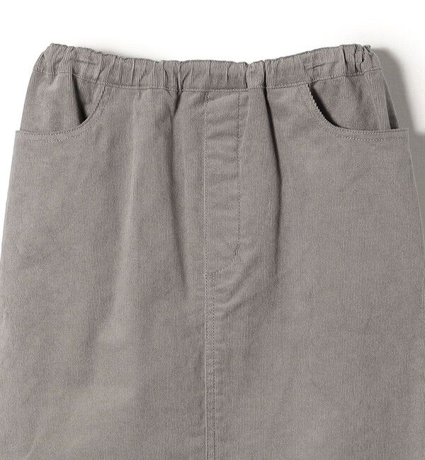 SHIPS for women「*〈手洗い可能〉ストレッチ コーデュロイ イージー ナロー スカート ◇」|タイト|