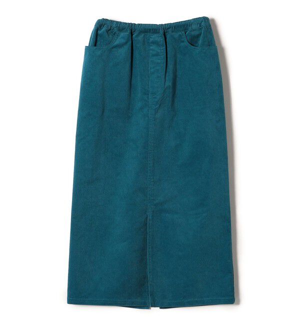 SHIPS for women「*〈手洗い可能〉ストレッチ コーデュロイ イージー ナロー スカート ◇」|タイト|