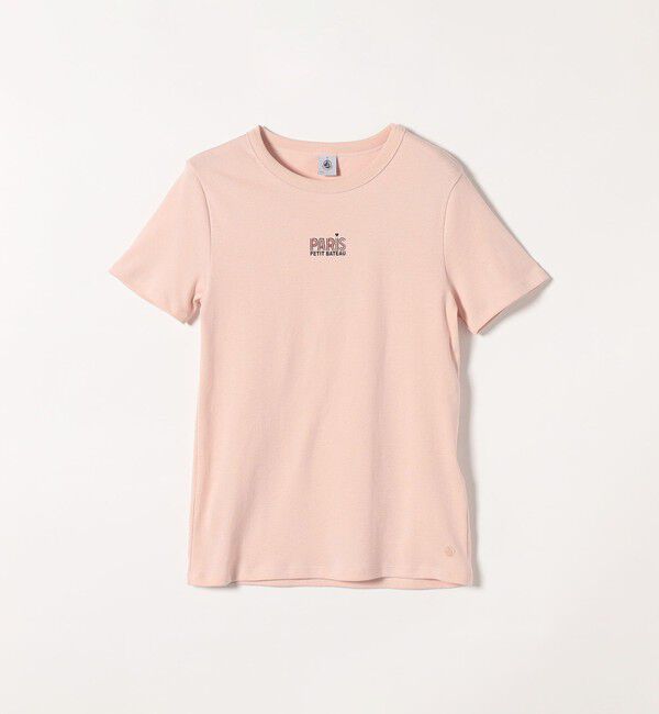 SHIPS any「【SHIPS any別注】PETIT BATEAU:〈洗濯機可能〉PARIS プリント コンパクト TEE」|Tシャツ・カットソー|