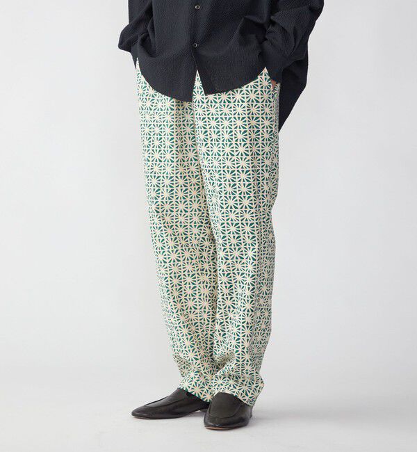 SHIPS「SHIPS: タイプライター プリント イージー パンツ」|その他|