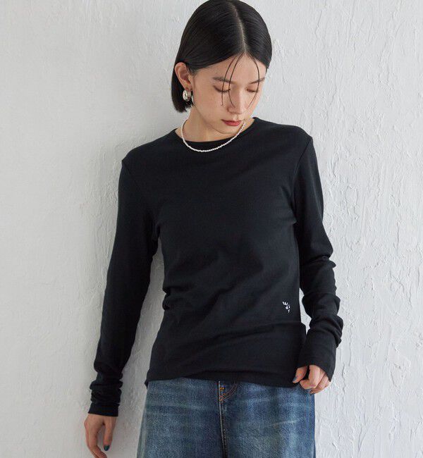 SHIPS for women「Wai＋:〈手洗い可能〉オーガニックコットン カットソー」|Tシャツ・カットソー|