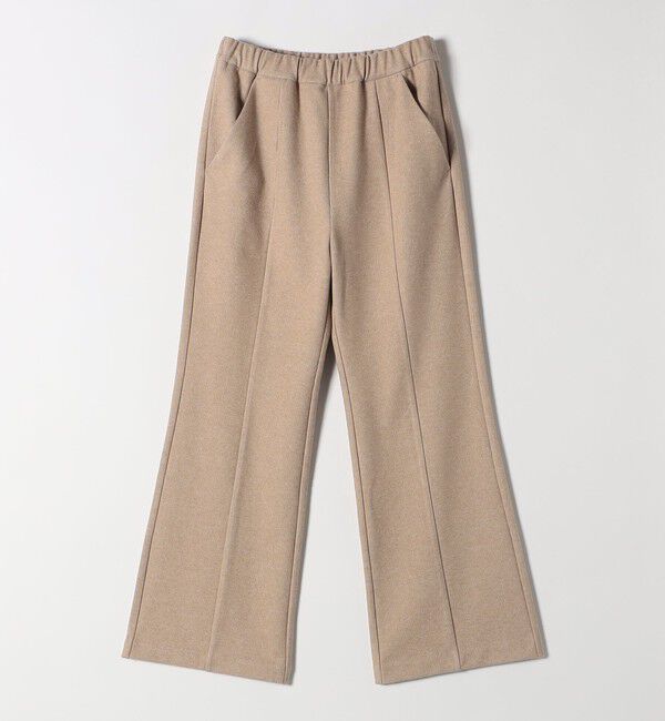 quaranciel「quaranciel:〈手洗い可能〉ウォーム ジャージー セミフレア イージー パンツ」|その他|